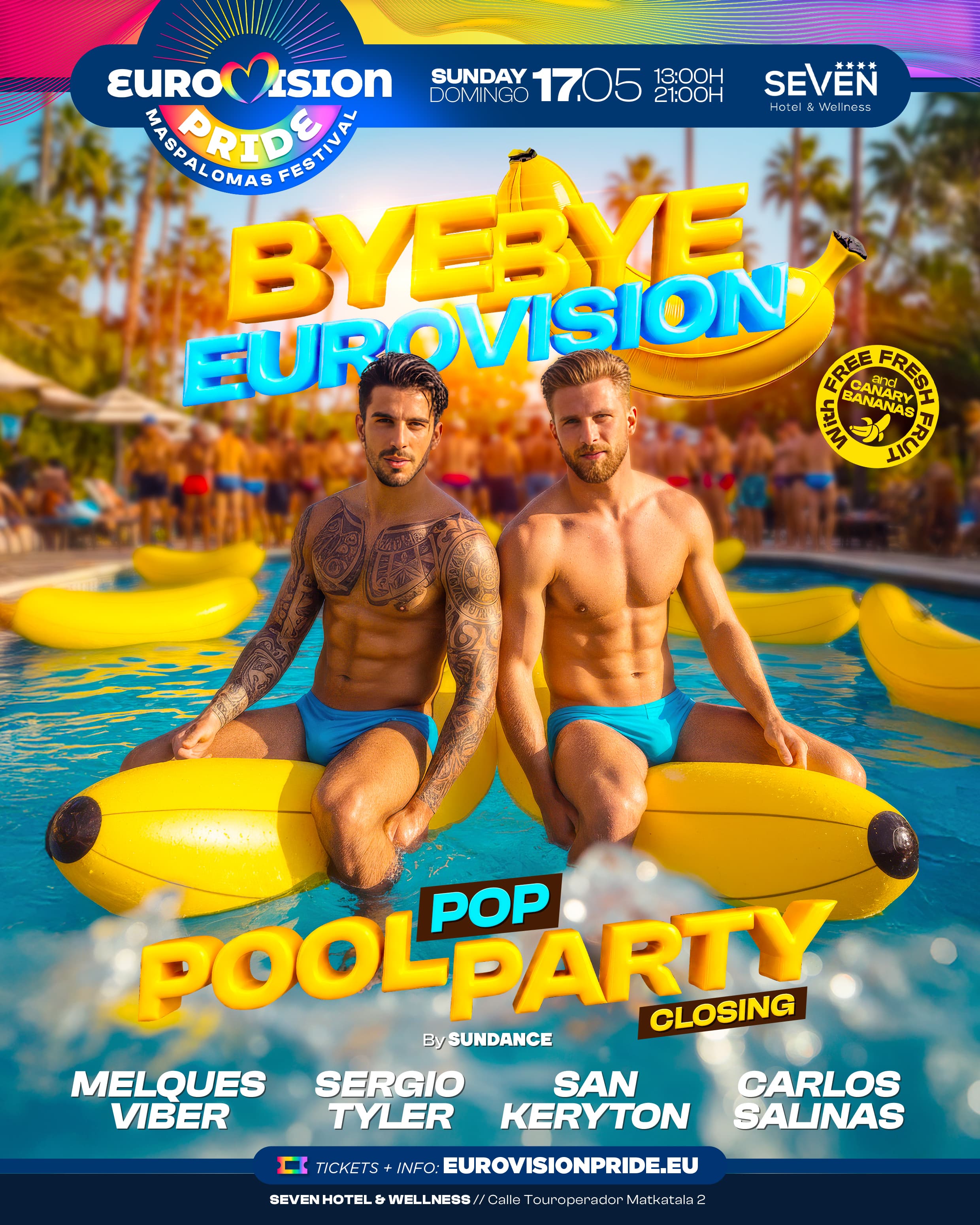 BYE BYE EUROVISION – POOL PARTY