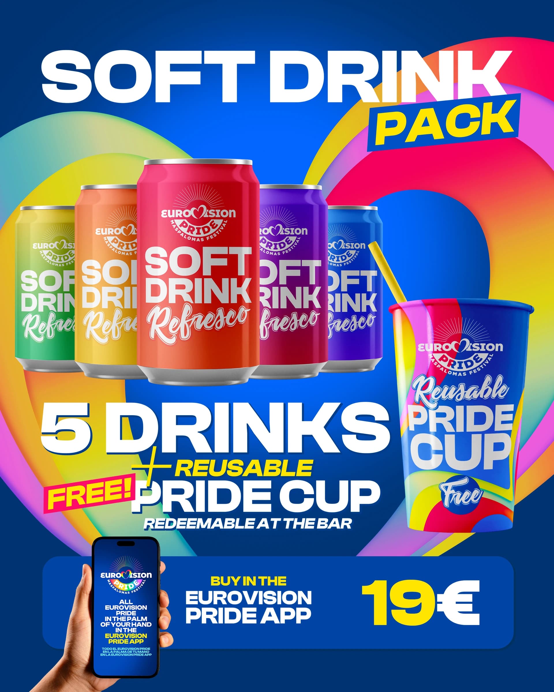 Pack 5 Boissons Gazeuses