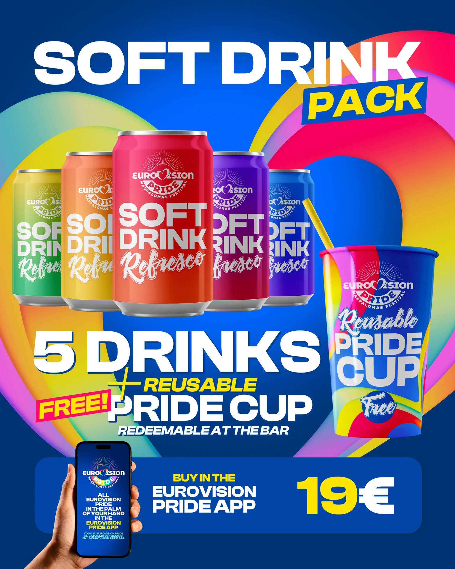 Pack 5 Refrescos