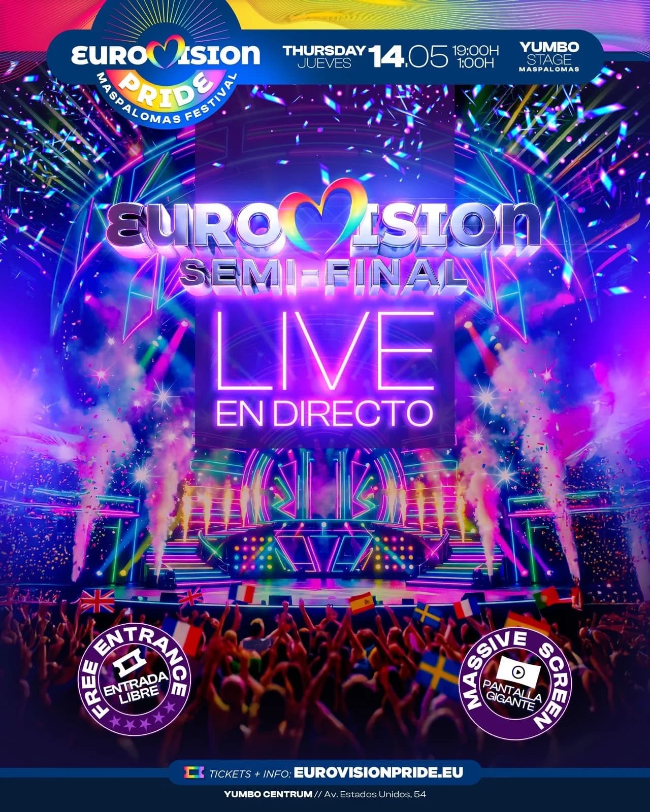 EUROVISION SEMI-FINAL LIVE